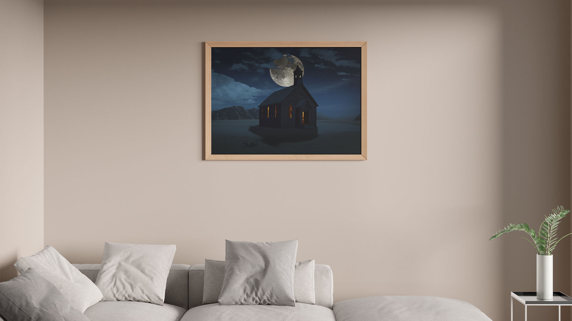 Night Church - Mockup