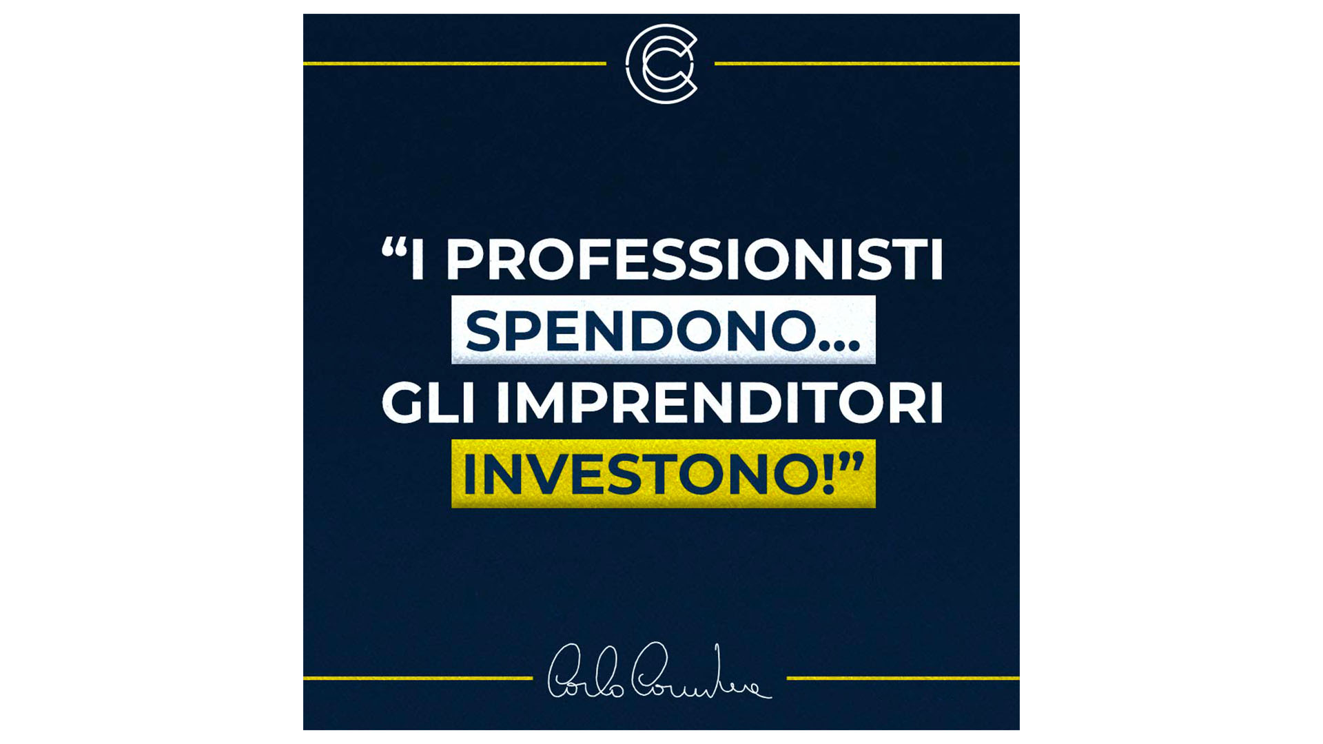 Carlo Carmine 1x1 post