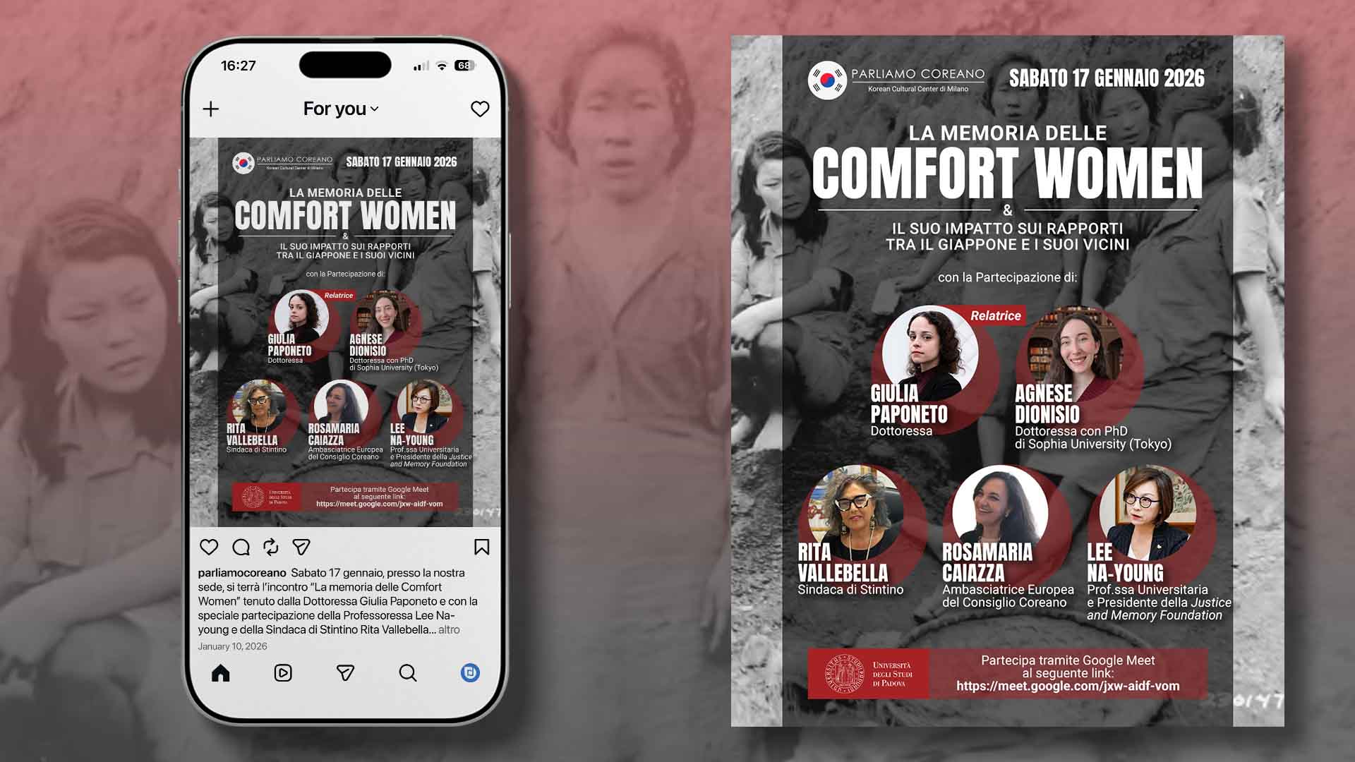 Comfort Women - Instagram Post