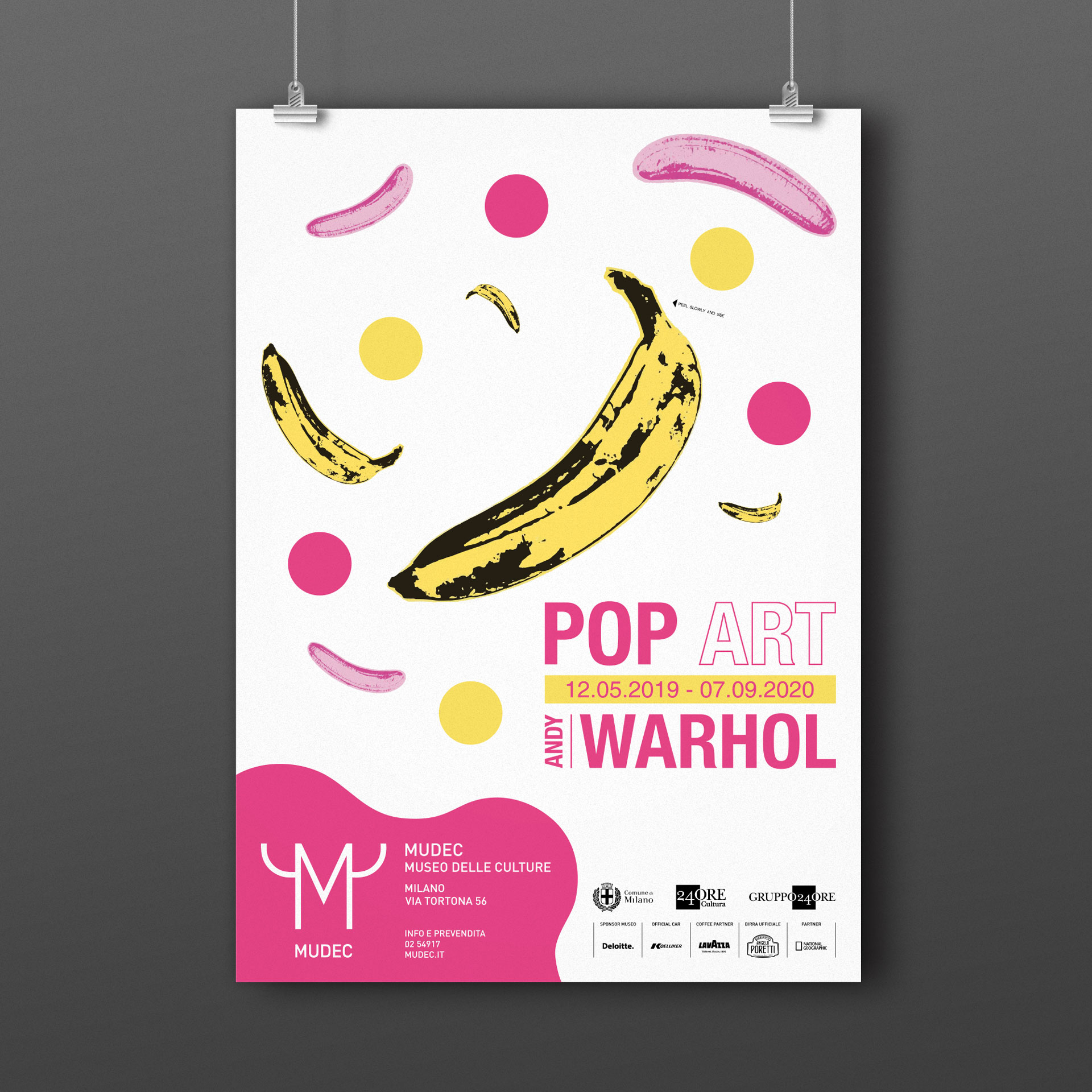 Andy Warhol poster concept