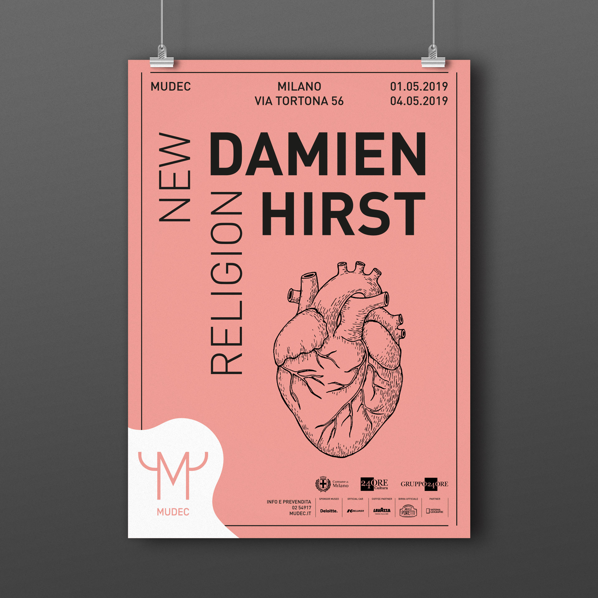 9 Mudec poster concepts