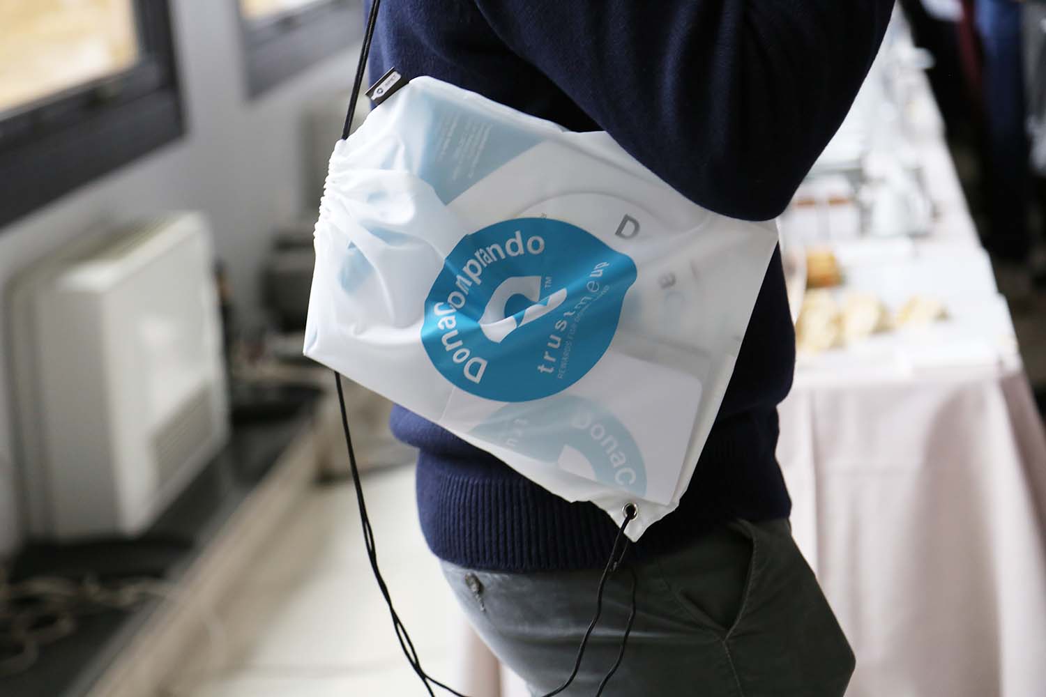 TrustMeUp Launch Event - Customized Bag