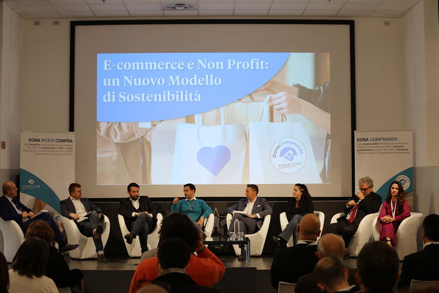 TrustMeUp Launch Event - Stage